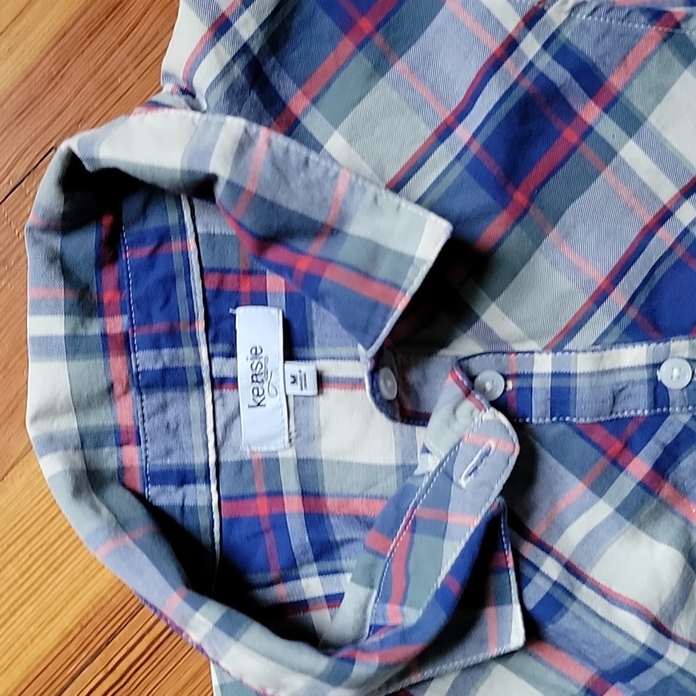 Plaid Button up - Picture 4 of 4